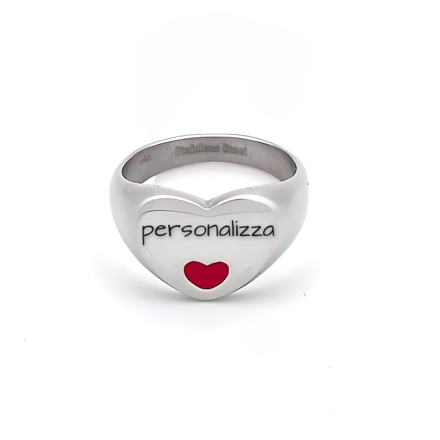 Anello Cuore Chevalier Personalizzato
