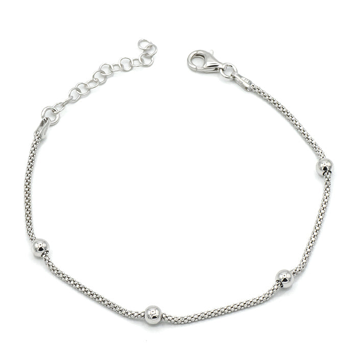 Bracciale in Argento e sfere modello Fope Gioielli in Argento