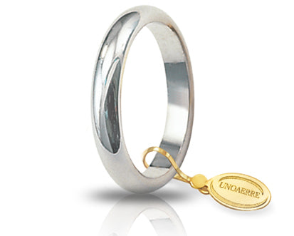 Fede Nuziale Classica gr.5 in oro bianco