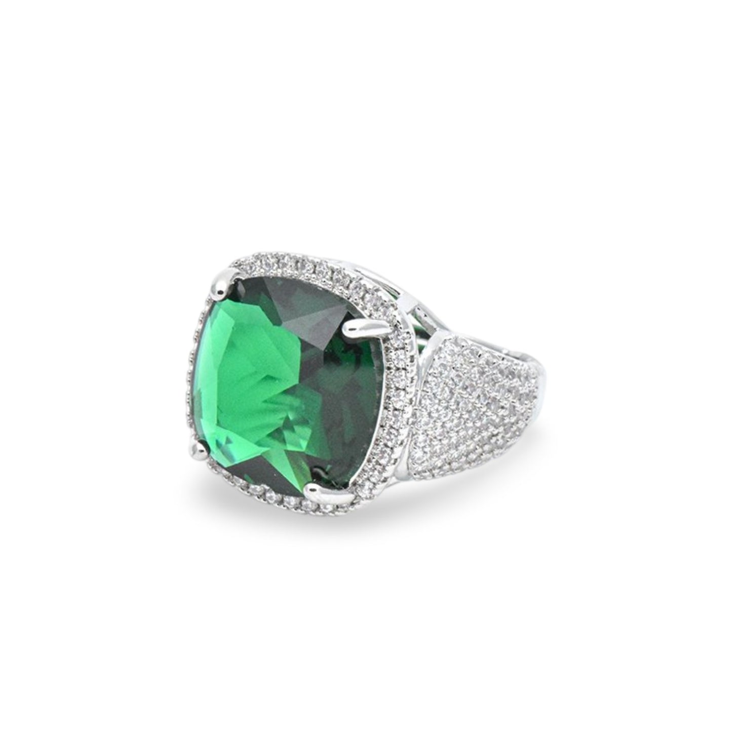 Anello Chevalier Pietra Verde