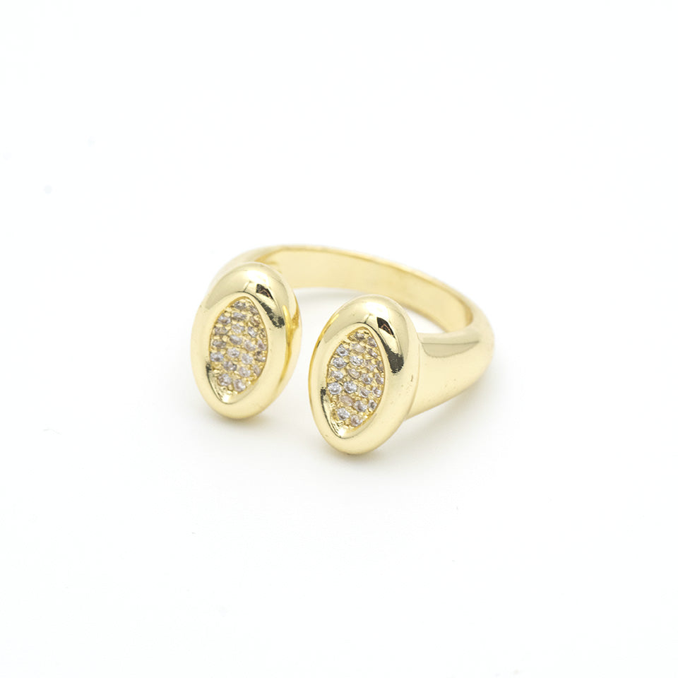 Anello Contrariè Dorato