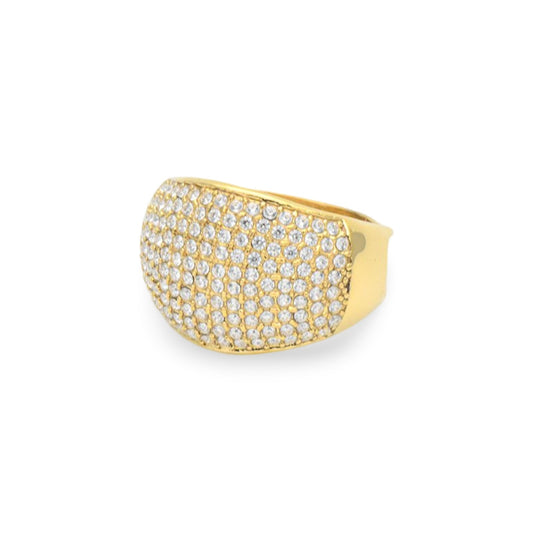 Anello Pavè Dorato