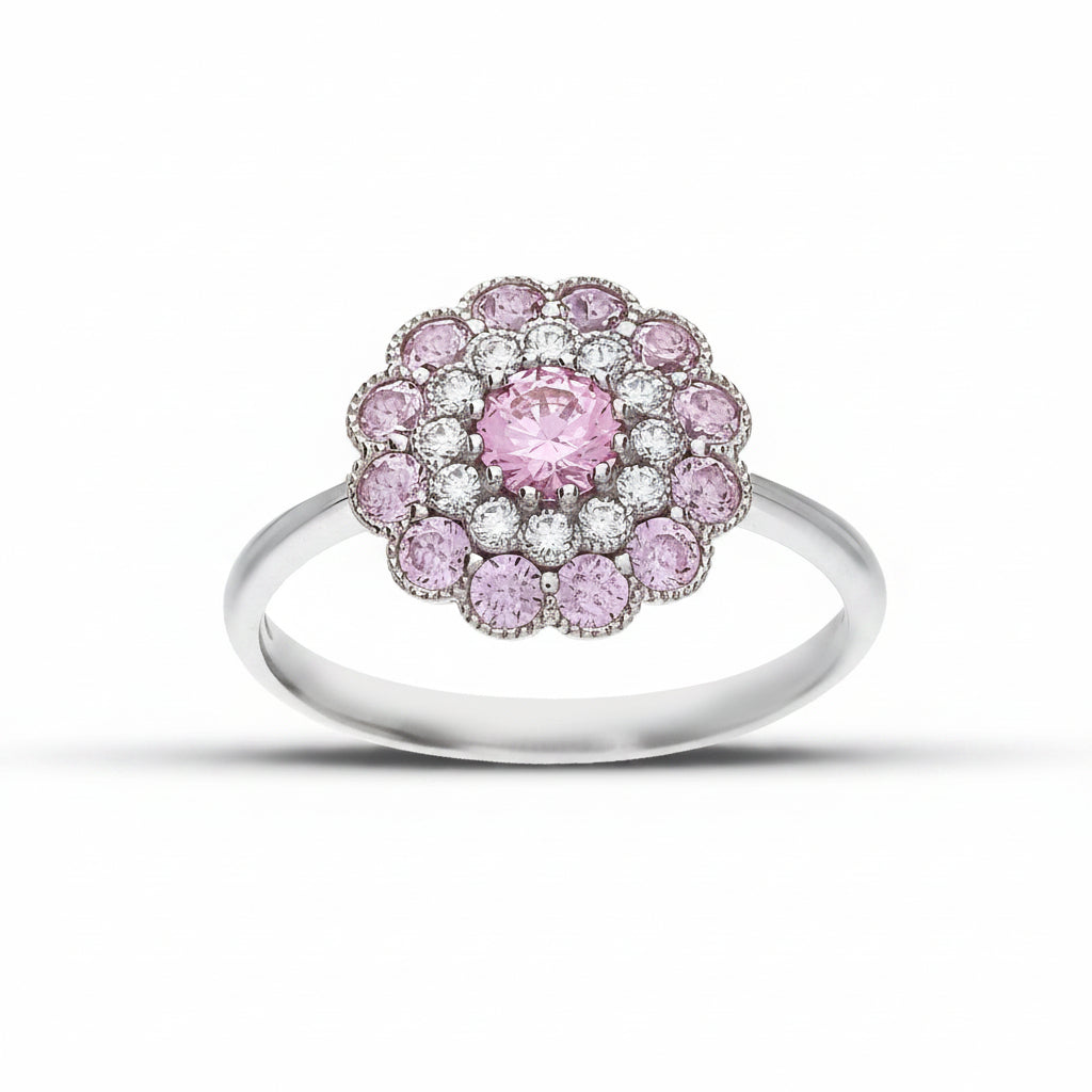 Anello Fiore da Donna in Oro 18 Carati Gioielli in Oro