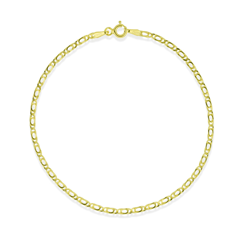 Bracciale Occhio di Pernice in Oro Giallo 9 Carati - 375