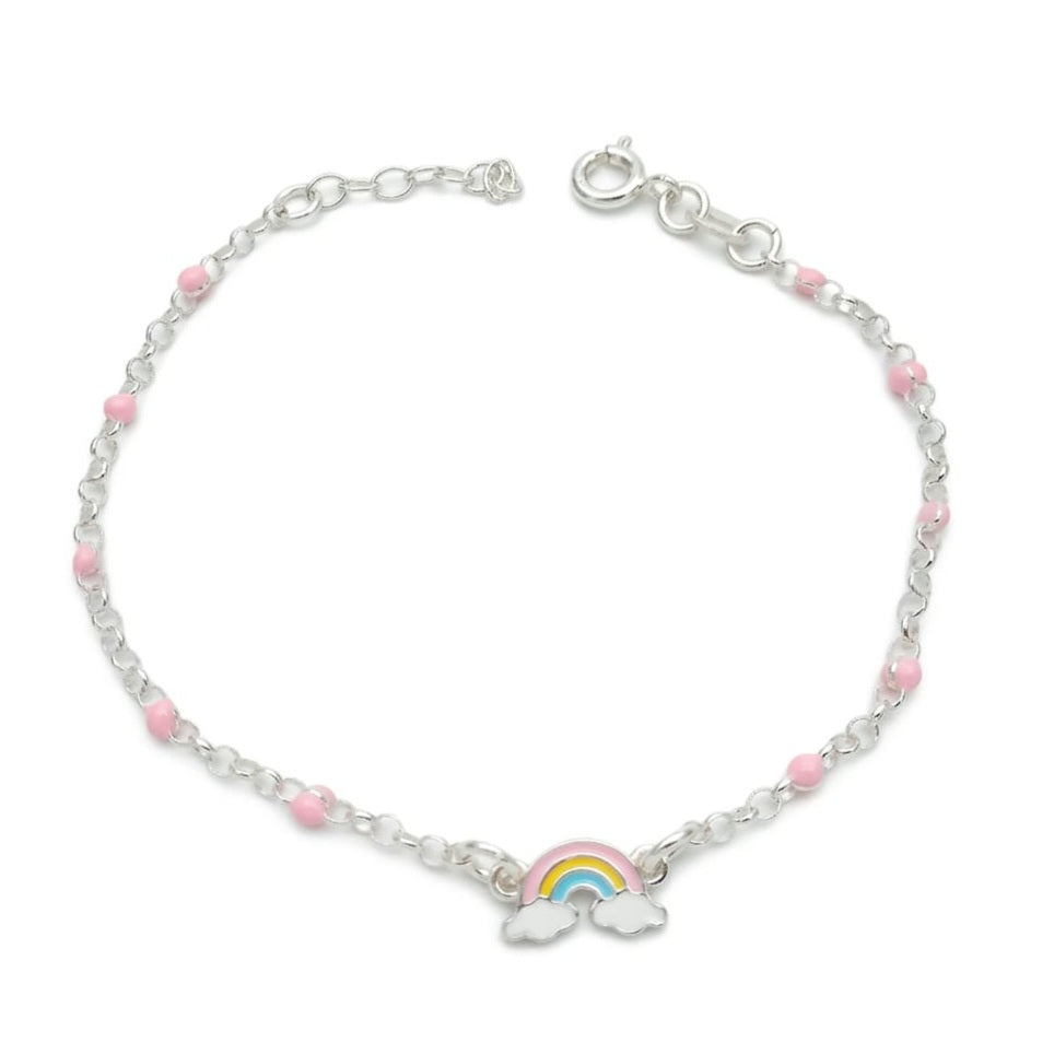 Bracciale Bimba Arcobaleno in Argento Gioielli in Argento