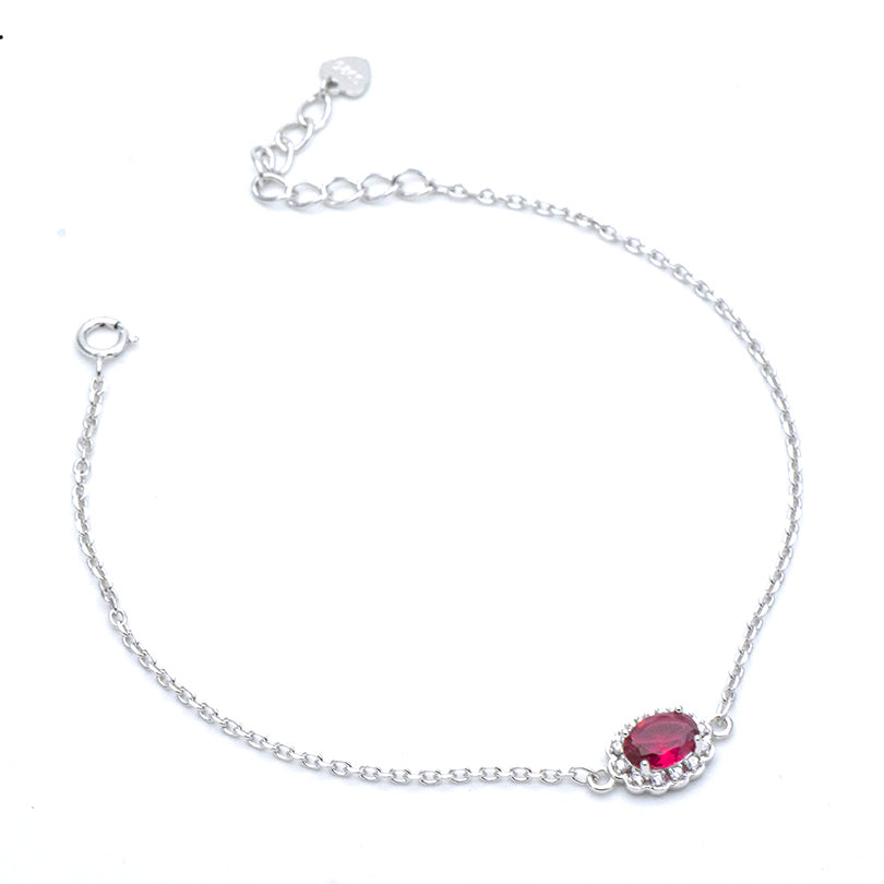 Bracciale Kate Rosso in Argento
