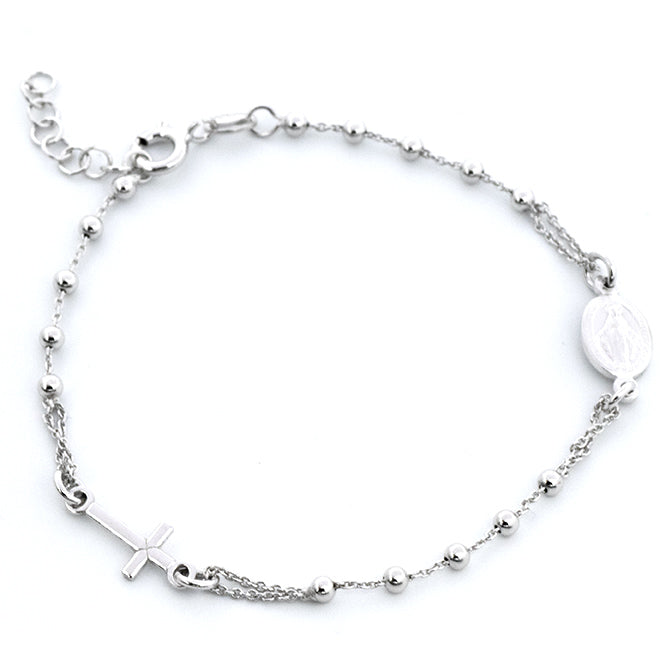 Bracciale Rosario in Argento