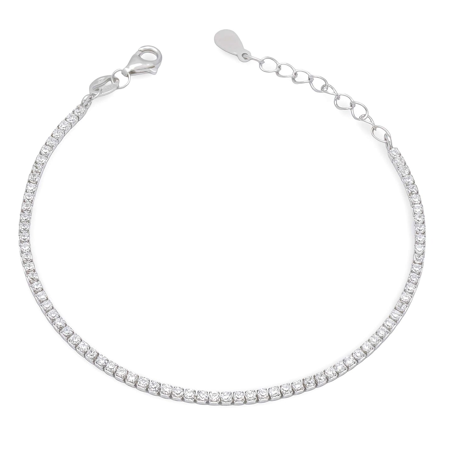 Bracciale Tennis in Argento