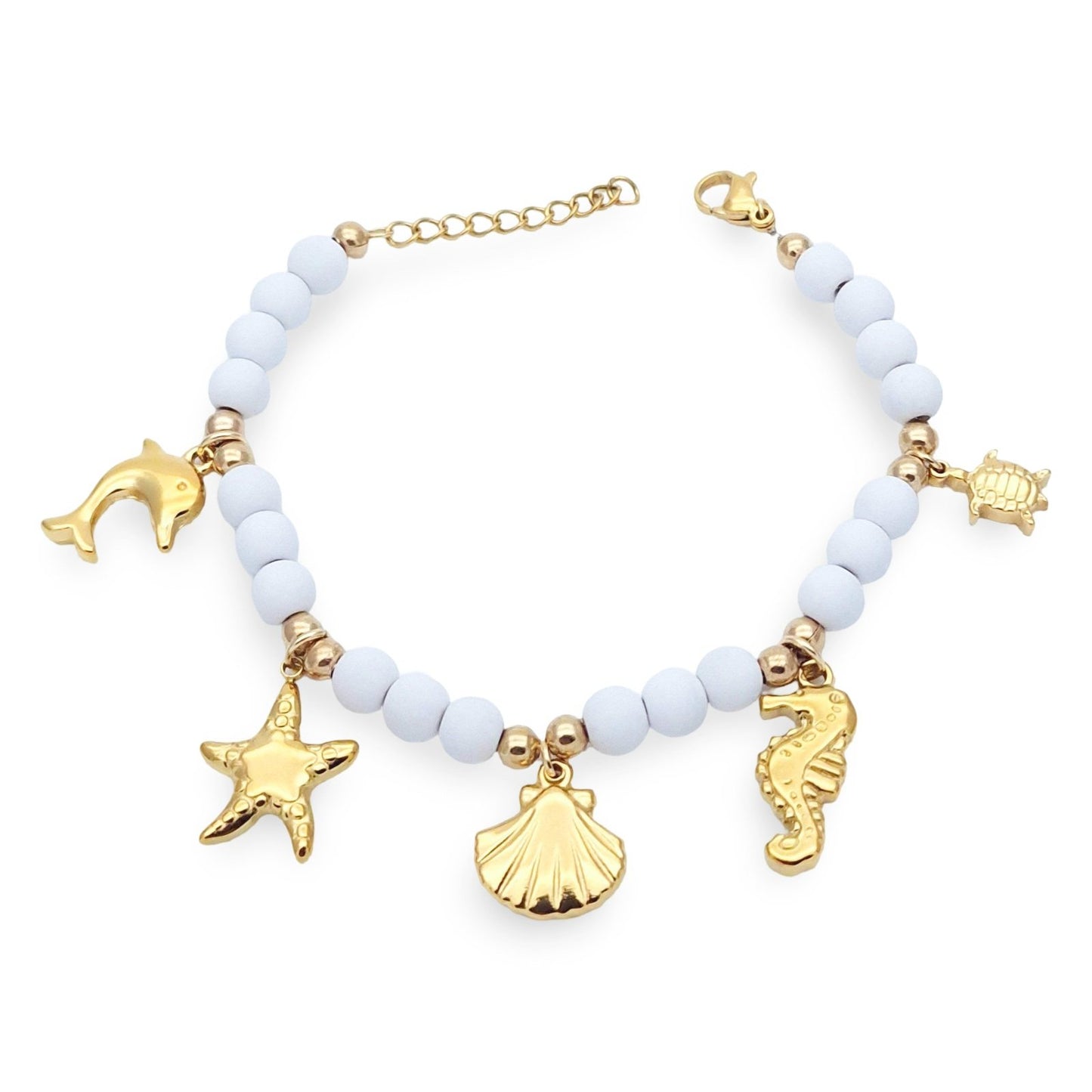 Bracciale Marino Oro e Bianco