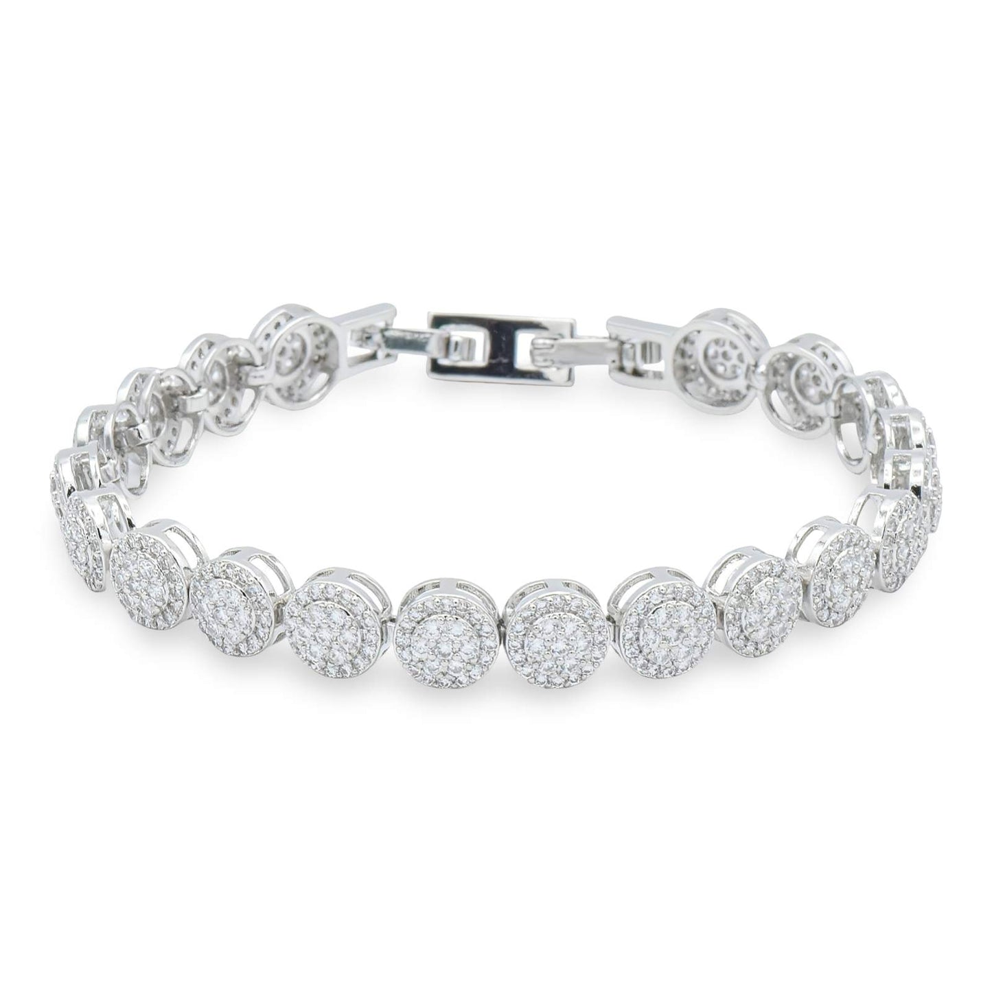 Bracciale Tennis Magic Argentato