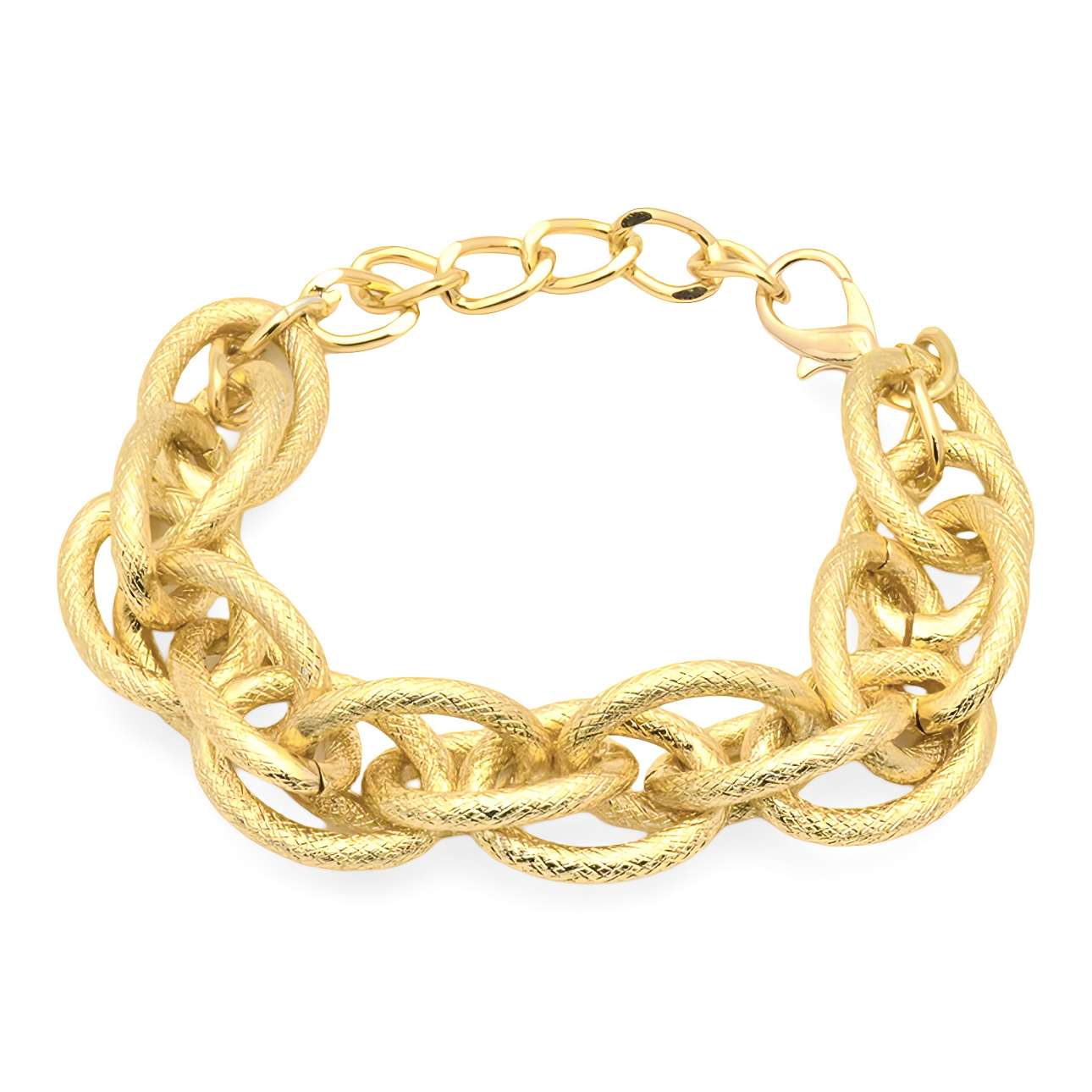 Bracciale a Catena Intrecciata