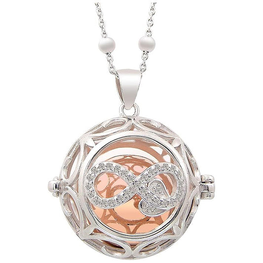 Collana Chiama Angeli Infinito e Zirconi