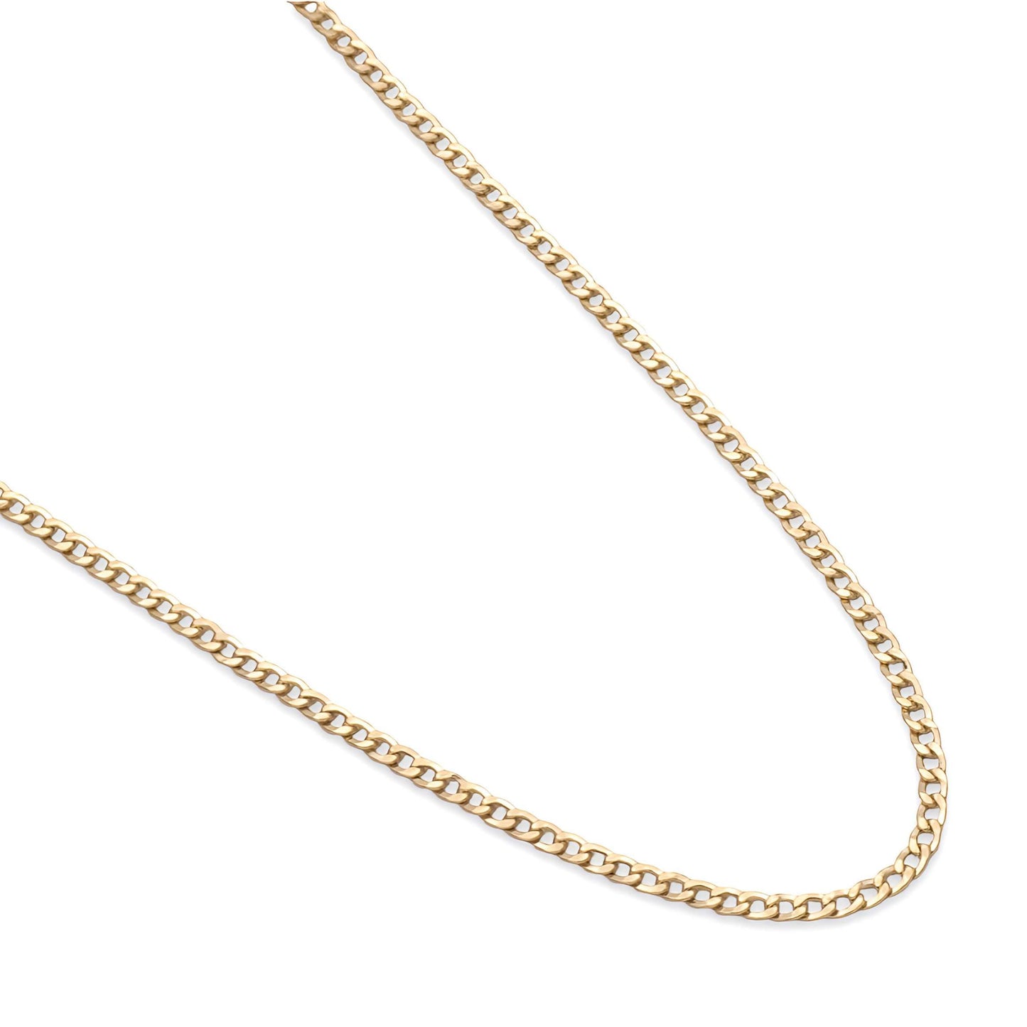 Collana Groumette Cubana in Oro Giallo