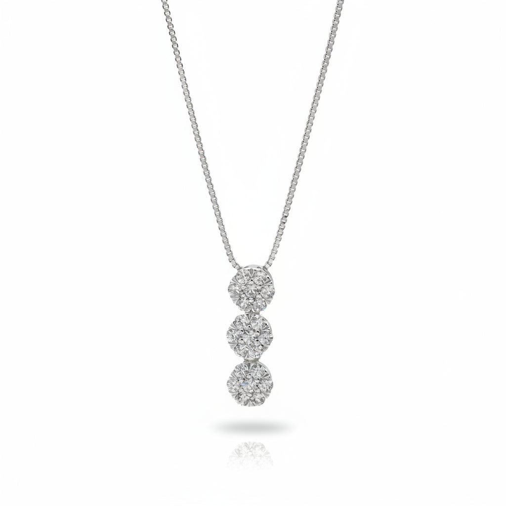 Collana Trilogy Magic in Argento Gioielli in Argento