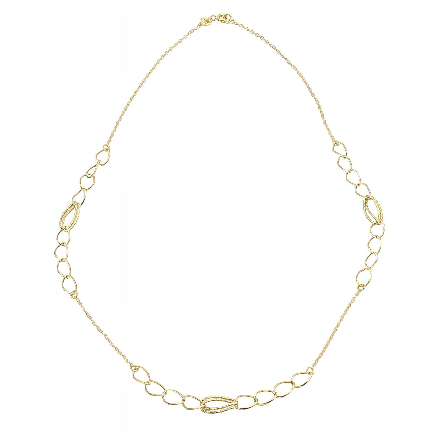 Collana a Catena in Oro Giallo