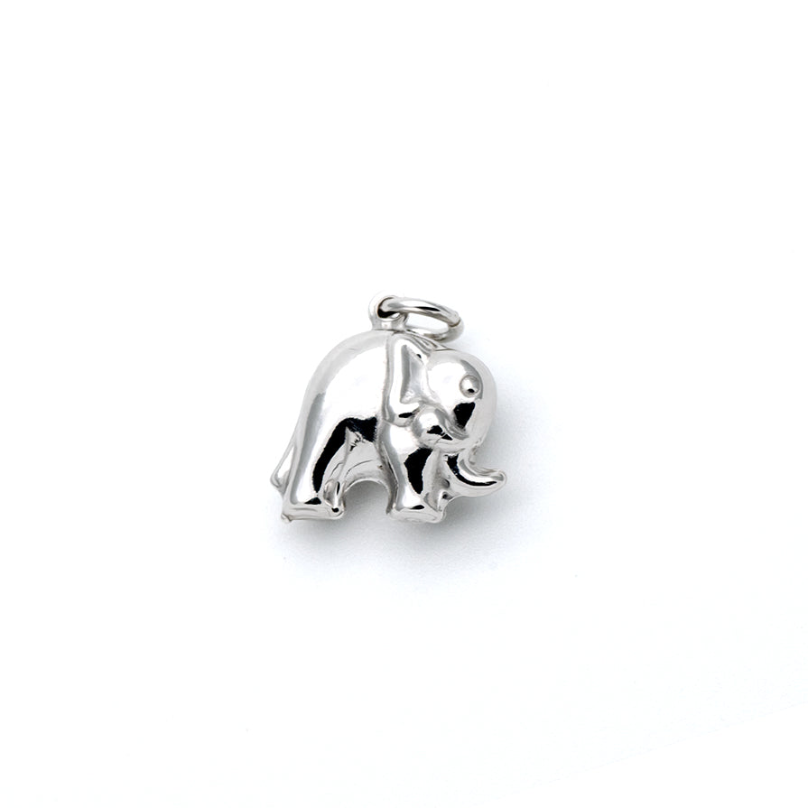 Ciondolo Elefante portafortuna in Argento Gioielli in Argento