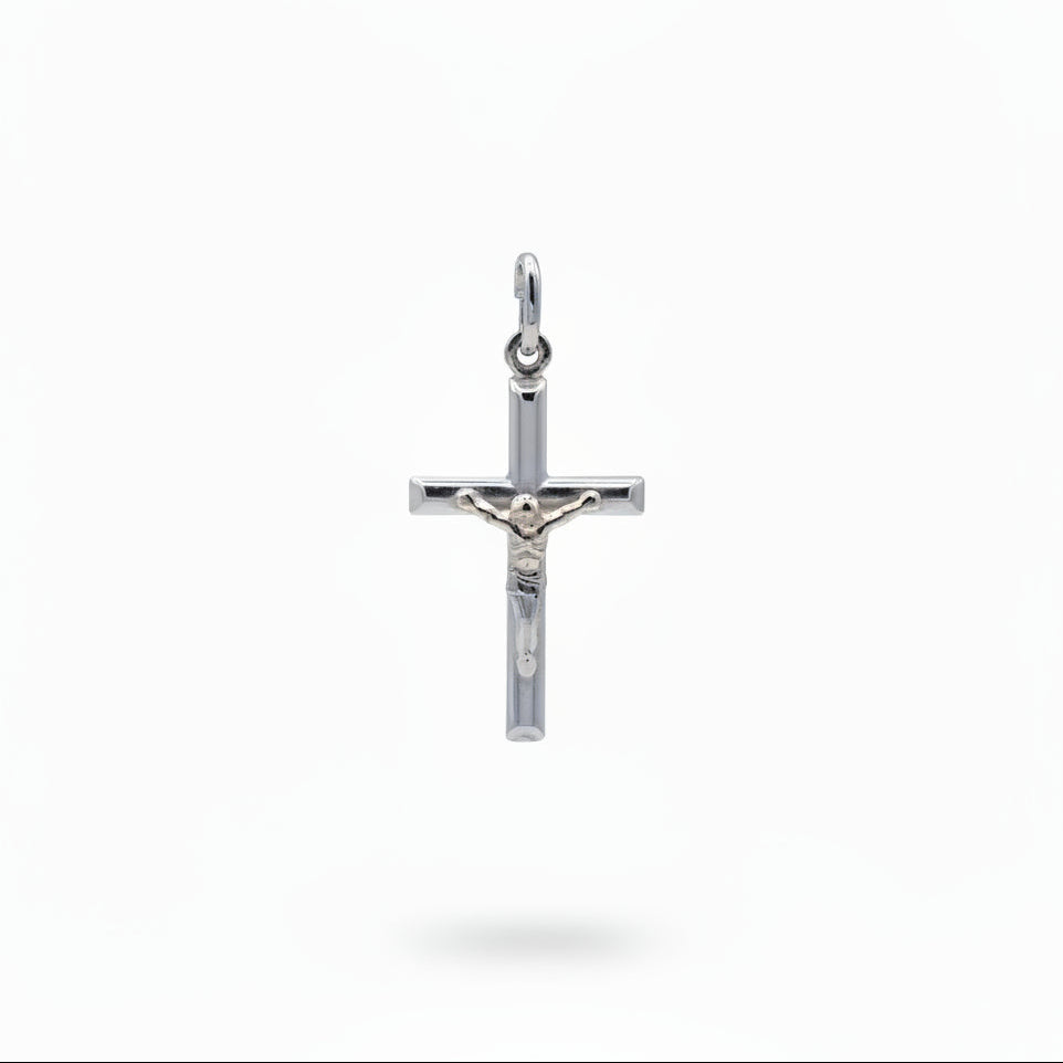 Pendente Croce con Cristo in Argento Gioielli in Argento