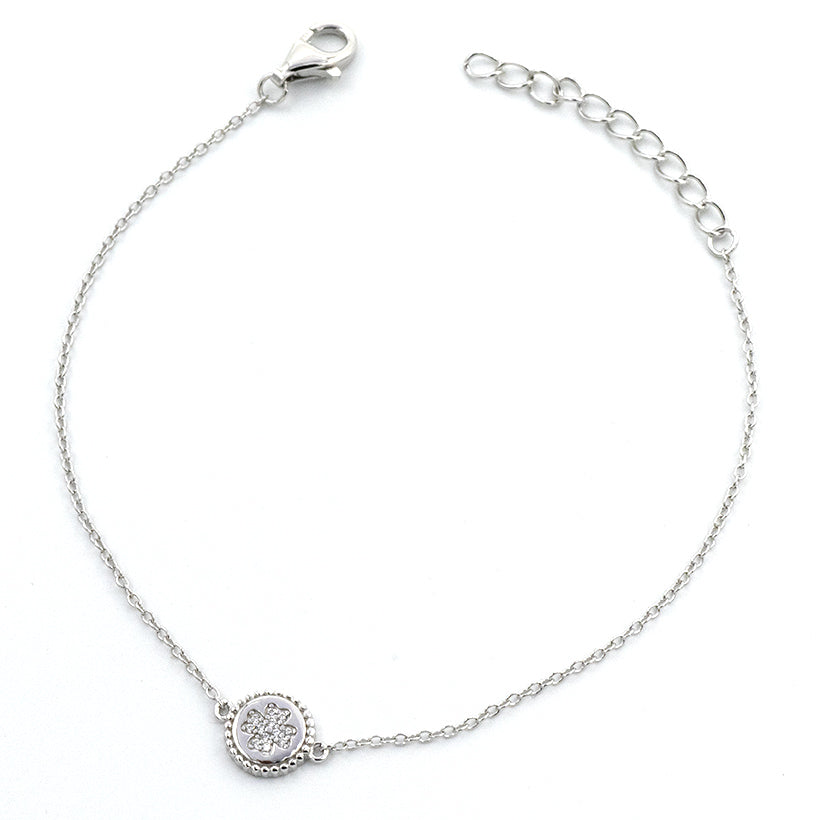 Bracciale Quadrifoglio in Argento