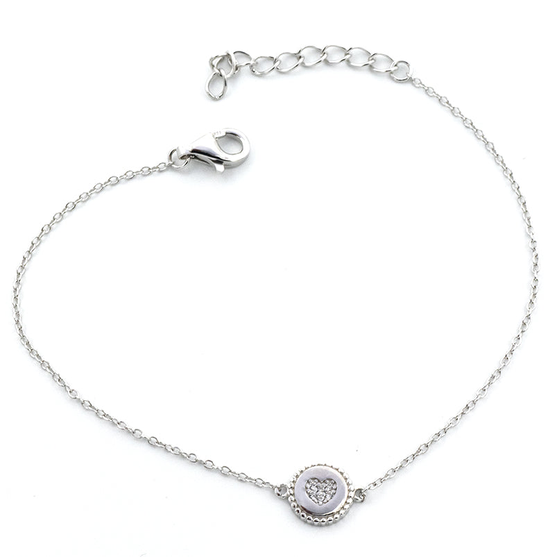 Bracciale Cuore in Argento