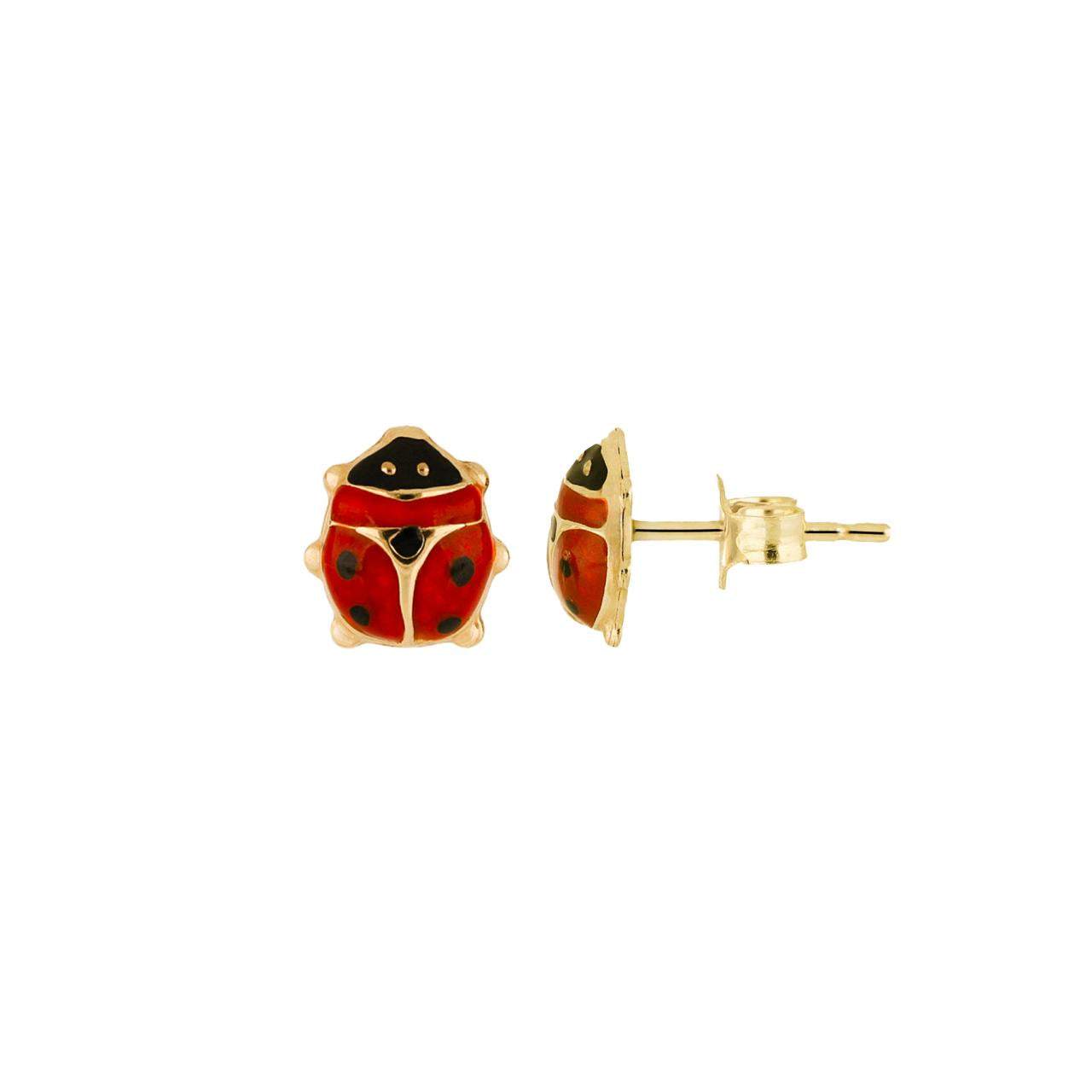Cerchietti Bimba Coccinelle in Oro 9 Carati - 375