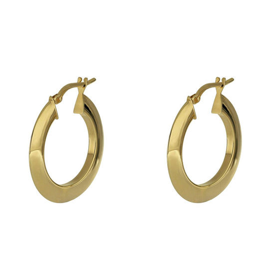 Orecchini Cerchio in Oro Giallo