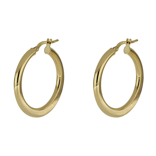 Orecchini Cerchio in Oro Giallo
