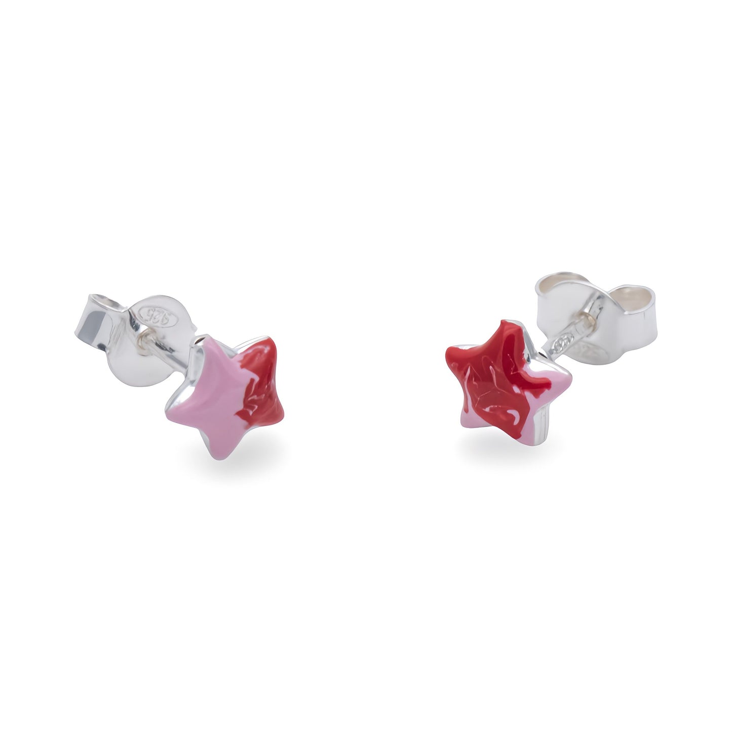 Orecchini Bimba Stelline in Argento