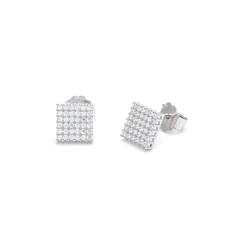 Orecchini Quadri in Argento