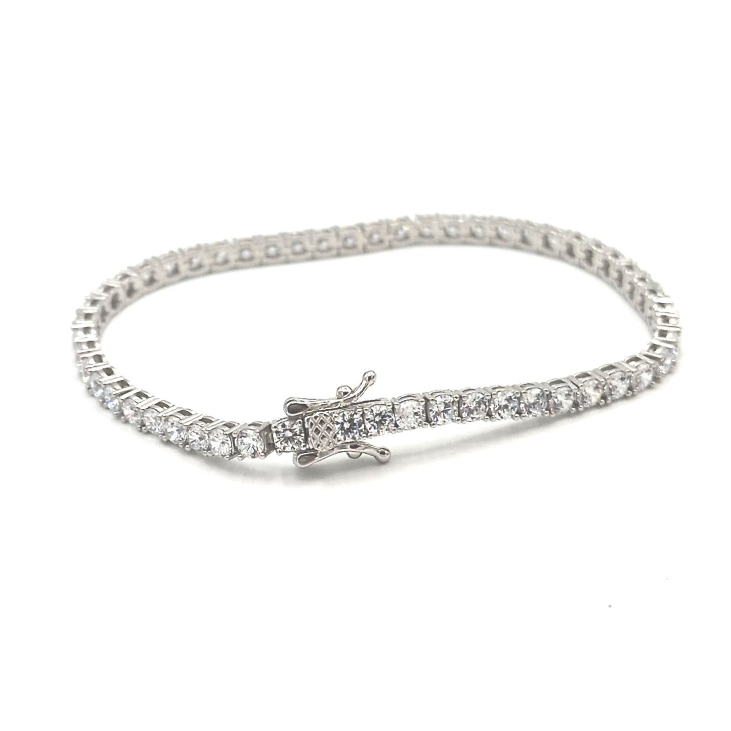 Bracciale Tennis In Argento