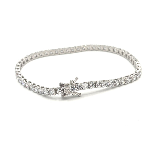 Bracciale Tennis In Argento