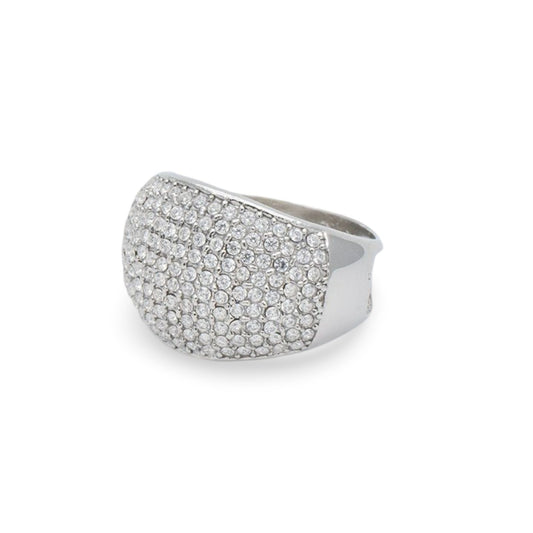 Anello Pavè Argentato