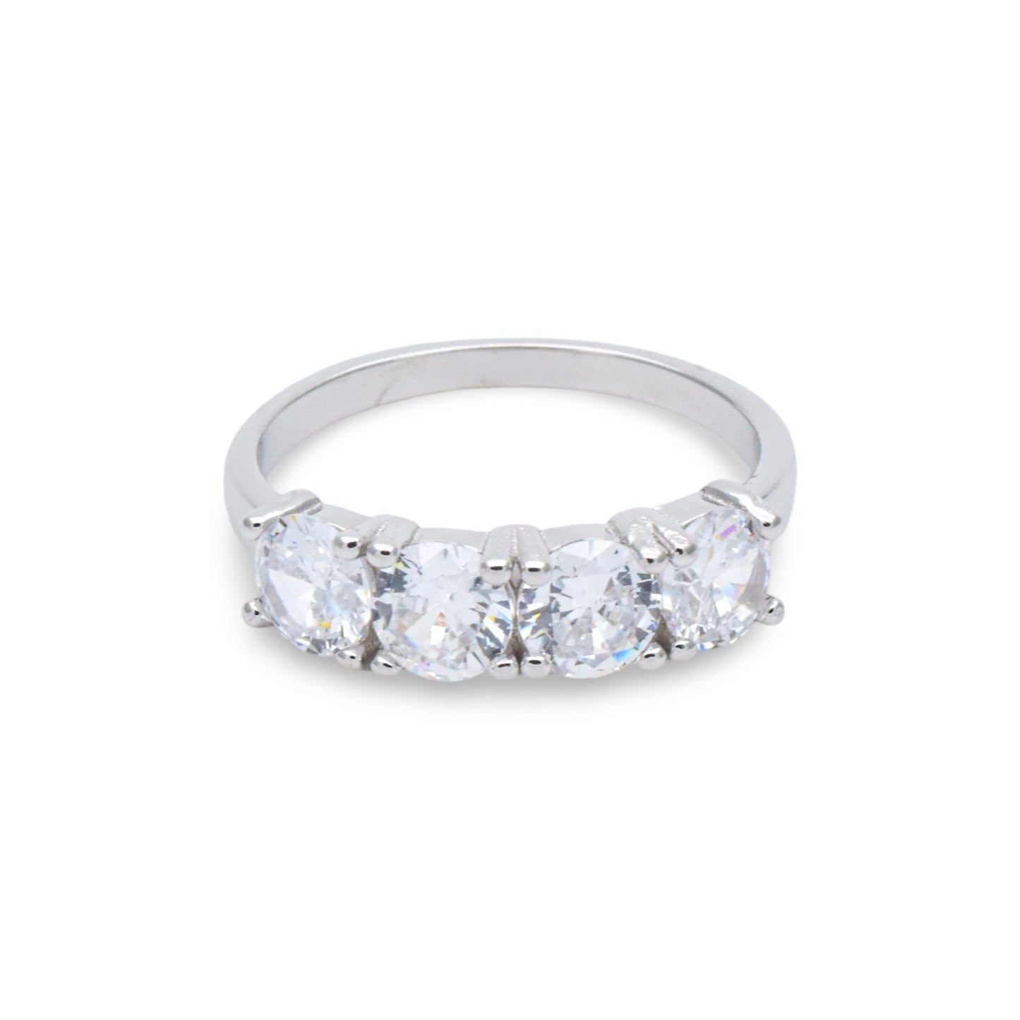 Anello Veretta 4 Pietre