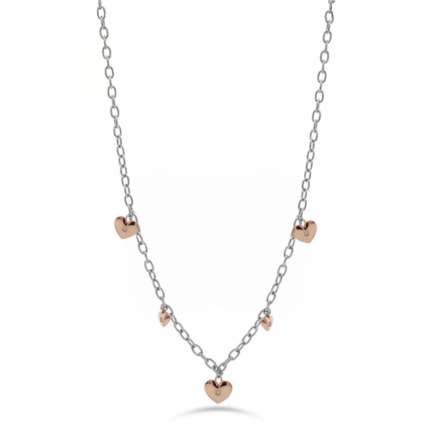 Collana Liu Jo Cuori Rosa LJ2323