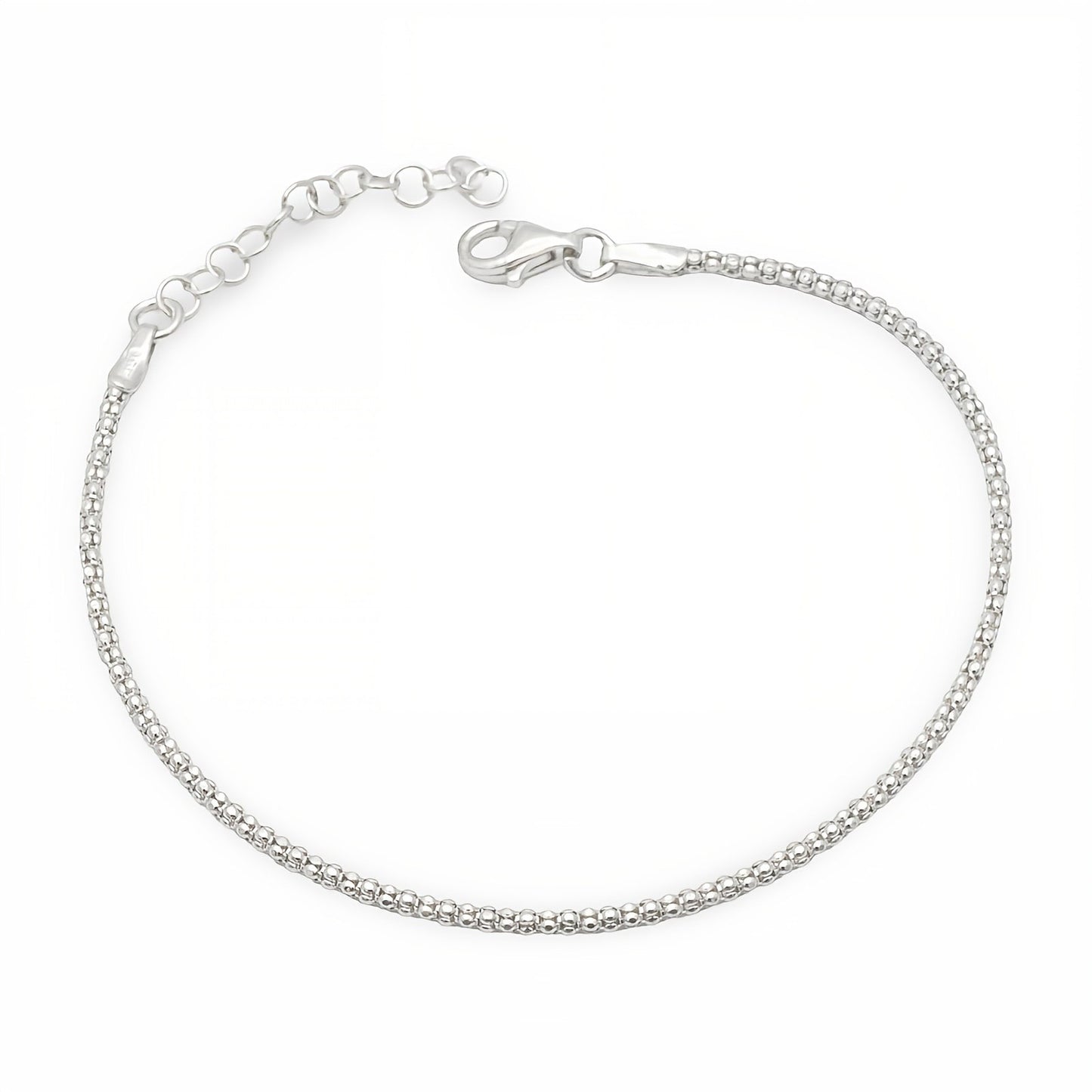 Bracciale Popcorn in Argento