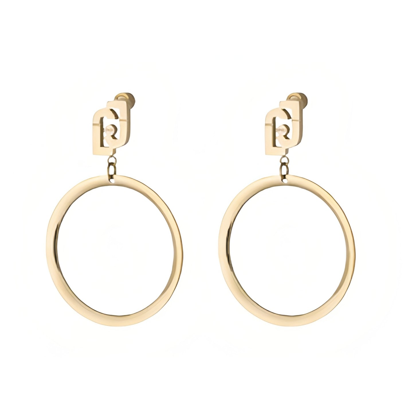 Orecchini Cerchi Pendenti Liu Jo LJ3059