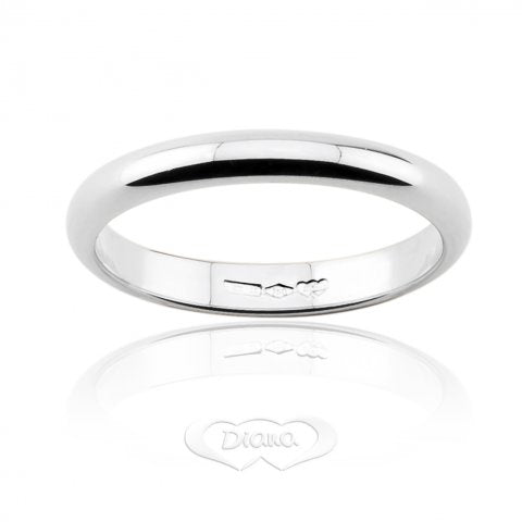 Fede classica 4 gr oro bianco