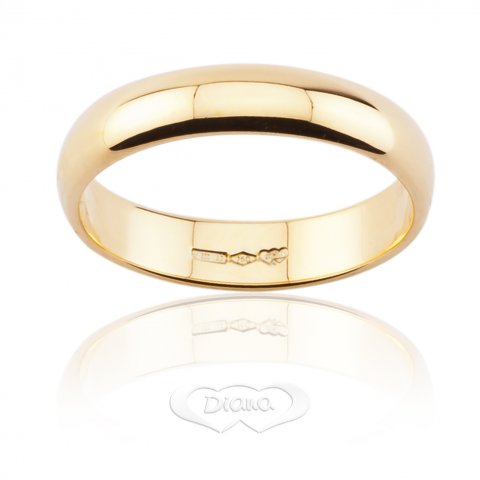 Fede classica 5 gr oro giallo fascia larga