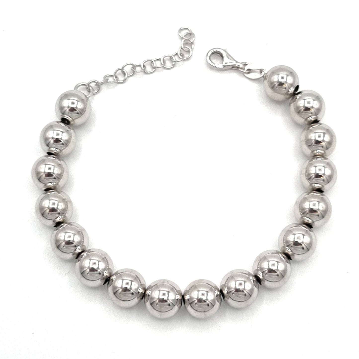 Bracciale sfere in argento