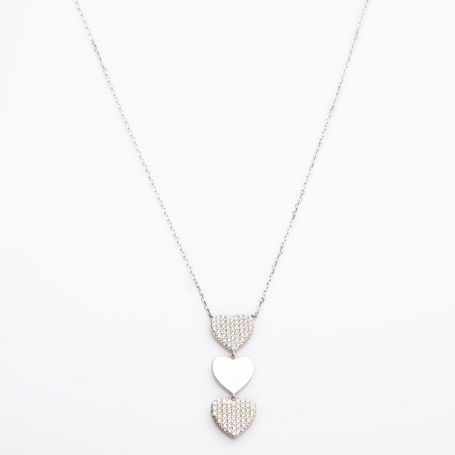 Collana In Argento Diamond Love