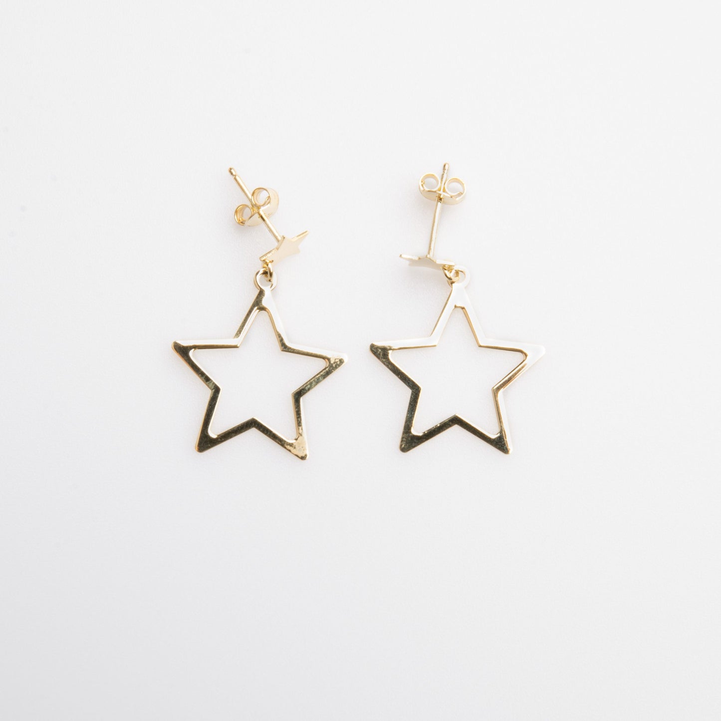 Orecchini Stella Pendenti In Argento