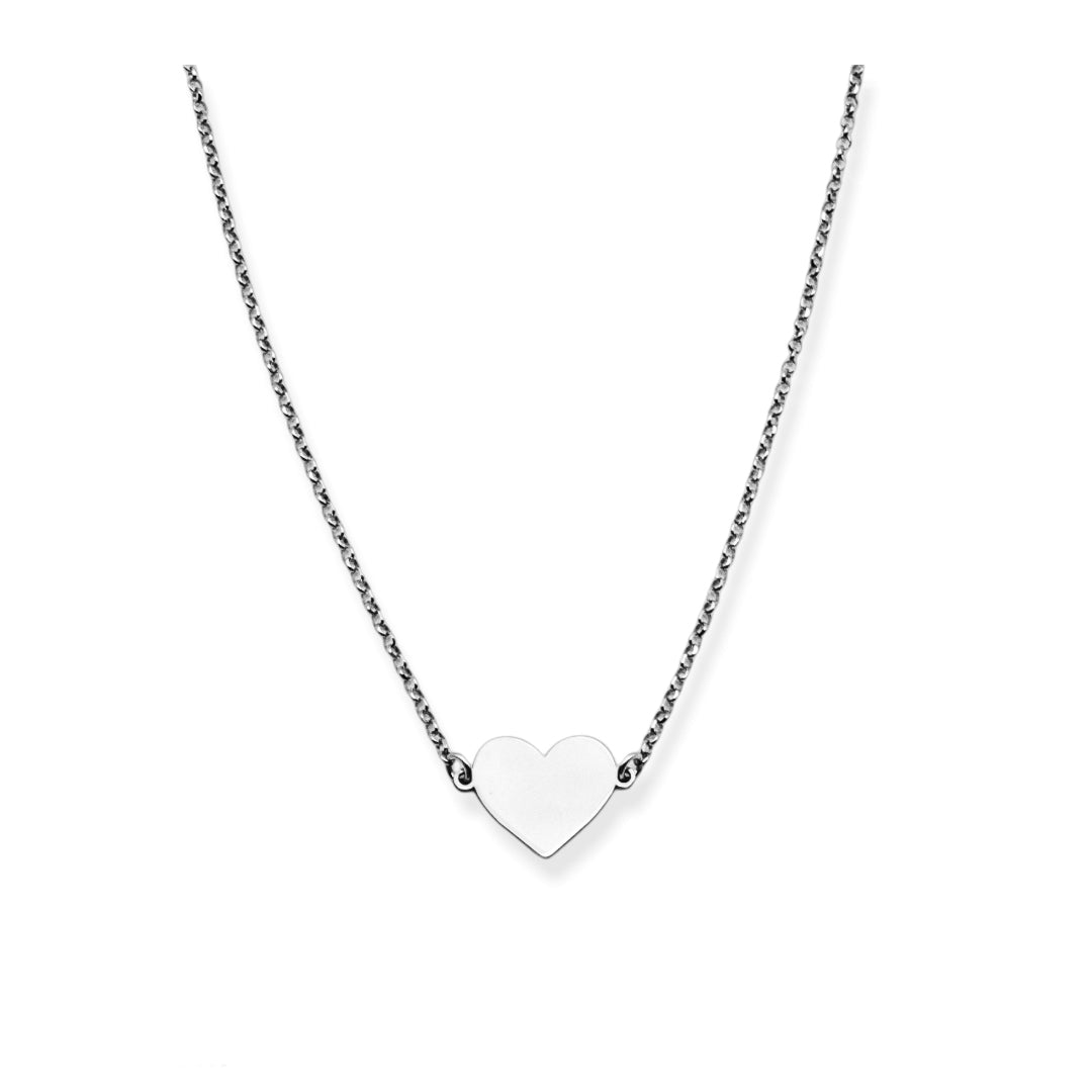Collana In Argento Con Cuore