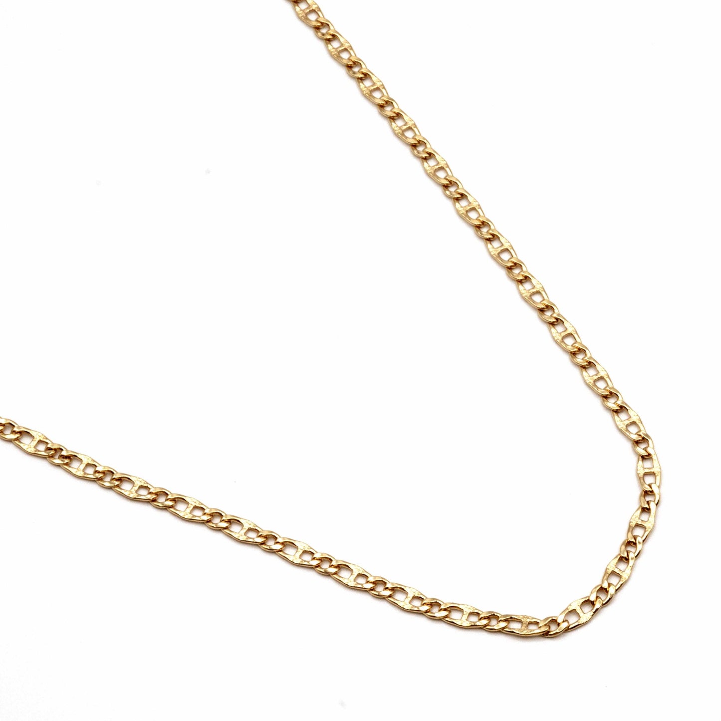 Collana Uomo Lucida E Satinata In Oro