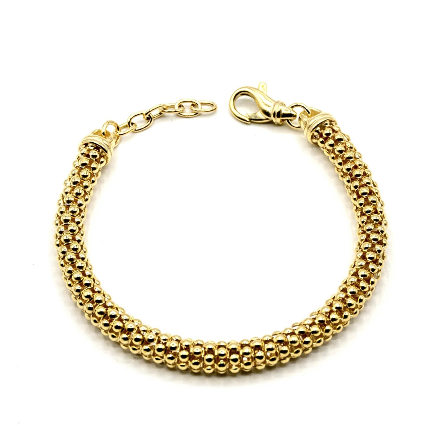 Bracciale In Argento Dorato Gioielli in Argento