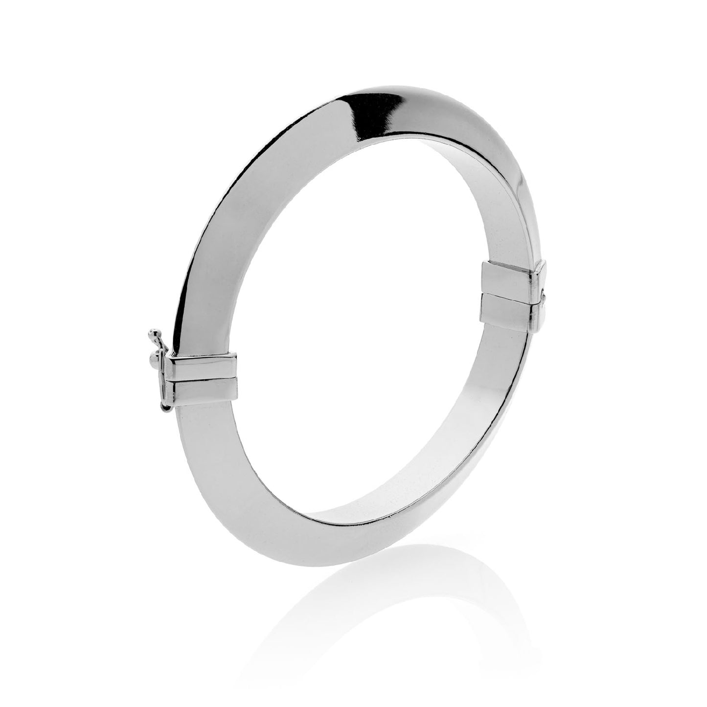 Bracciale rigido a tubo triangolare