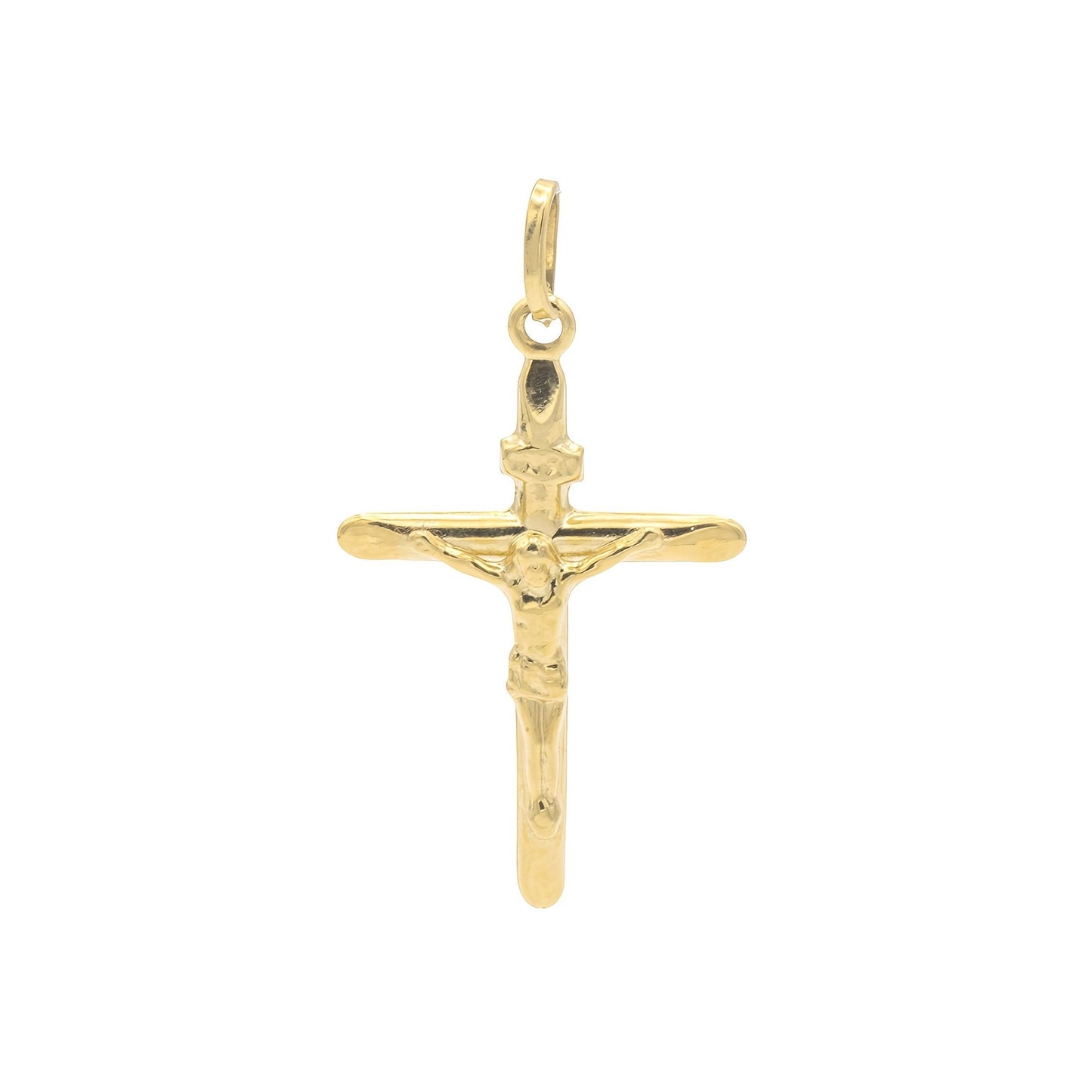 Croce con Cristo in Oro Giallo