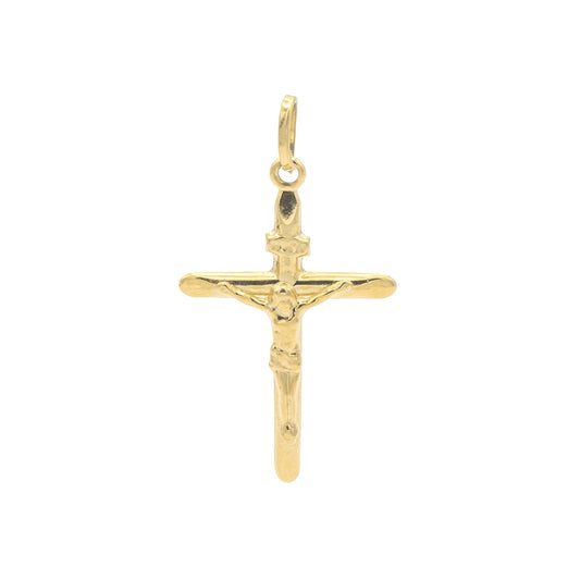 Croce con Cristo in Oro Giallo