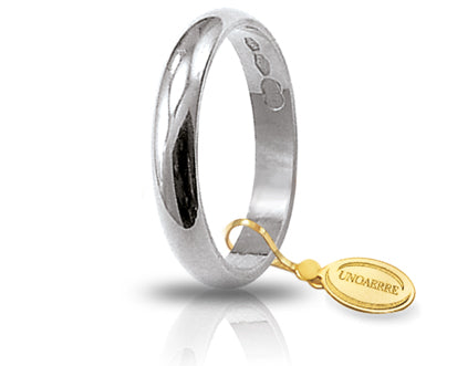 Fede Nuziale Classica gr.3 in oro bianco