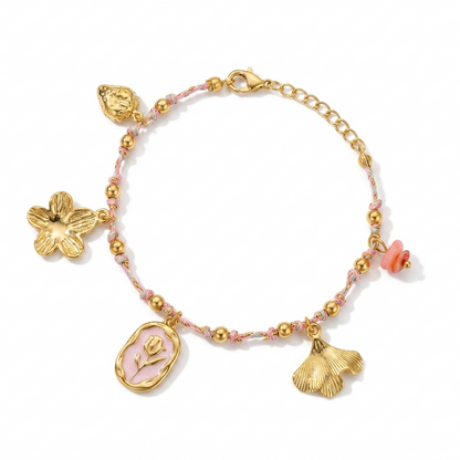 Bracciale Ninfea Gold e Rosa Gaiè Bijoux