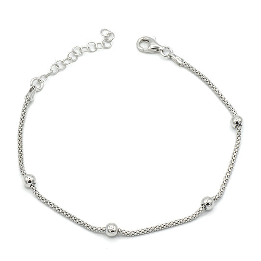 Bracciale in Argento e sfere modello Fope Gioielli in Argento