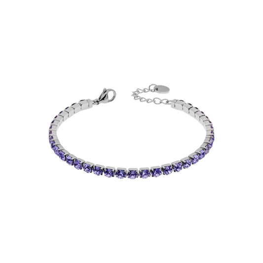 Bracciale Tennis Viola Liu Jo LJ2422